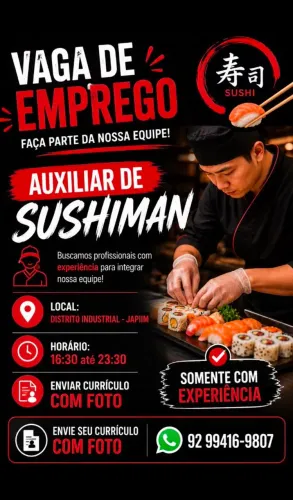 Auxiliar de Sushiman 