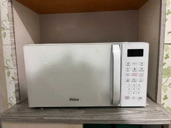 Microondas funcionando perfeitamente 