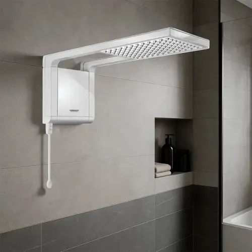 Chuveiro Eletrônico Lorenzetti Acqua Storm Ultra 7800W 220V - Branco
