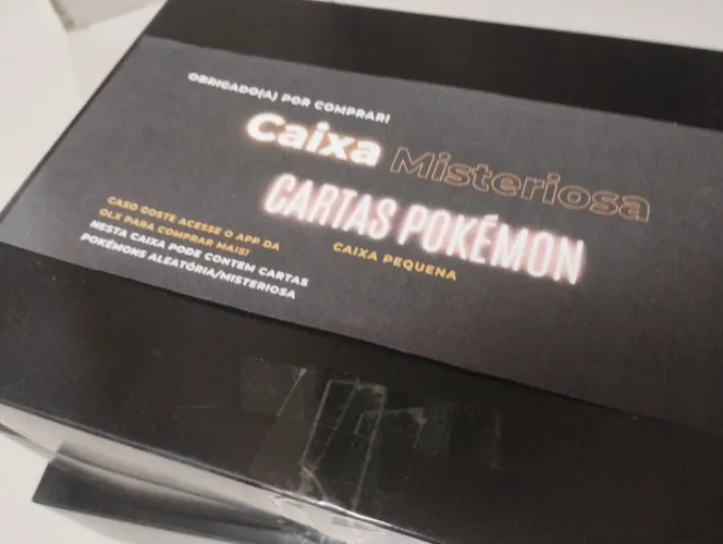 POKÉMON CAIXAS MISTERIOSAS DE CARTAS 
