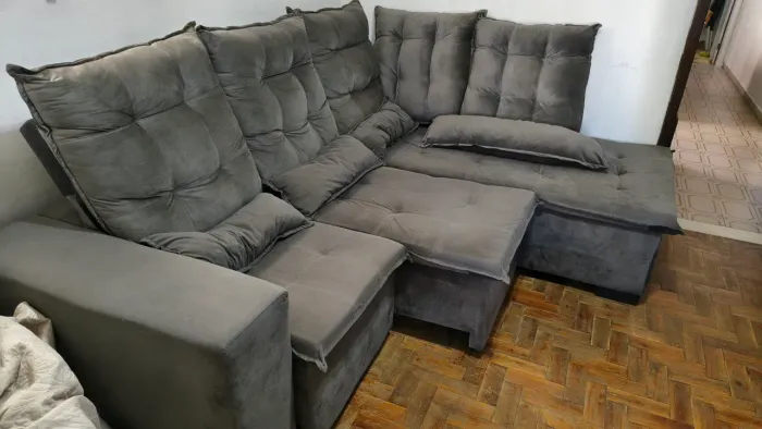 Sofá Retrátil 3 lugares
