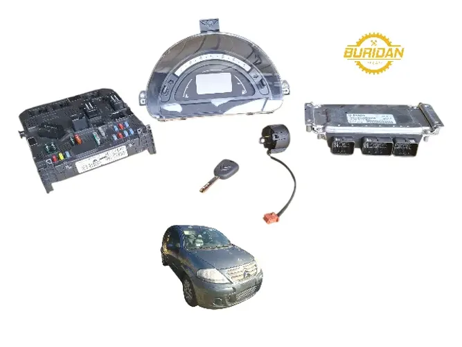 Kit Code Injeção Citroen C3 1.6 16v Automático 2003 a 2012 