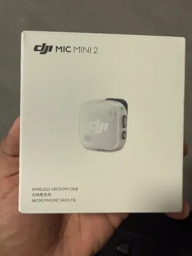 Microfone Dji Mic Mini 2 Clip On Bluetooth Portátil