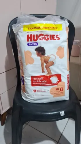 Fralda huggies M shortinho