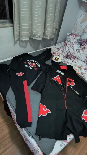 Kit Naruto - Akatsuki e Acessórios + Conj. Moletom
