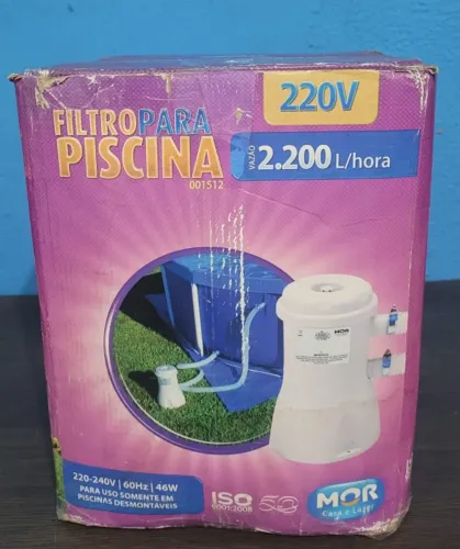 Filtro para piscina Bomba - Mor 2.200l/h 220v