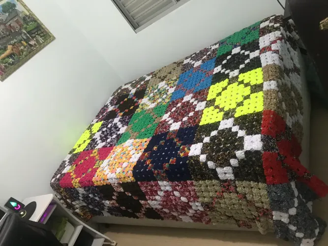 Colcha de retalho linda promoção!!!