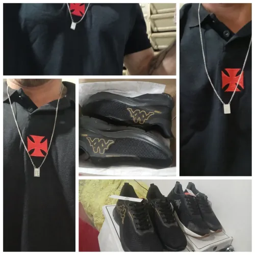 Camisa vasco da gama oficial nova no plástico  