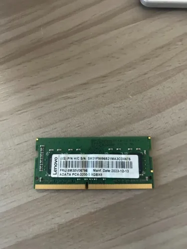 Memória RAM ADATA 8GB DDR4 3200MHz para Notebook