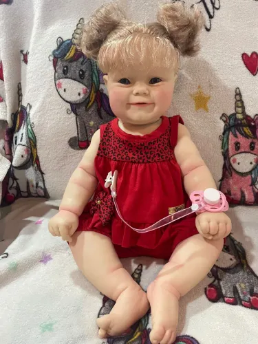 Bebê Reborn nova de silicone vinílico 