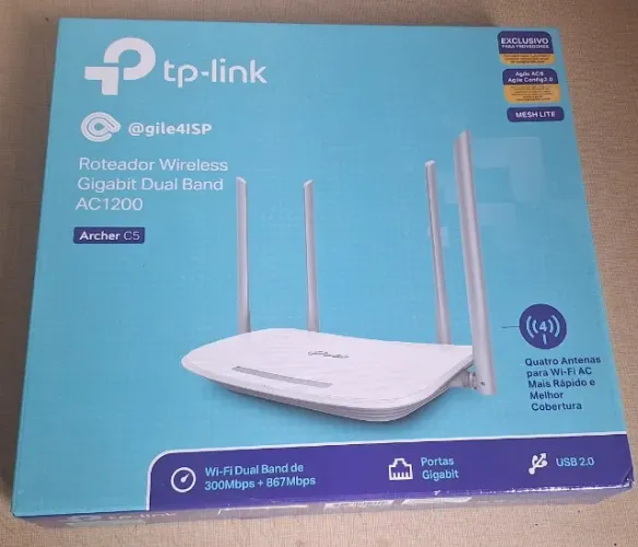 Roteador wireless dual band ac1200 tp-link archer c5