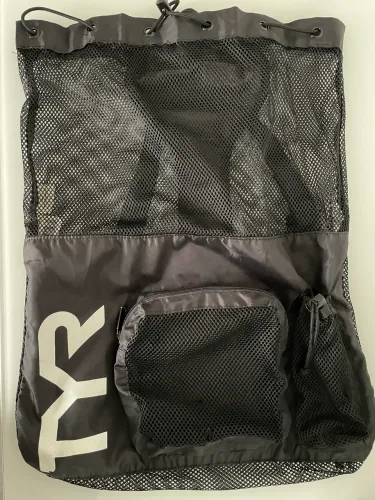 Saco tela material de natação TYR