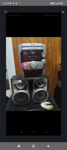 Mini System Panasonic 5 CDs Changer