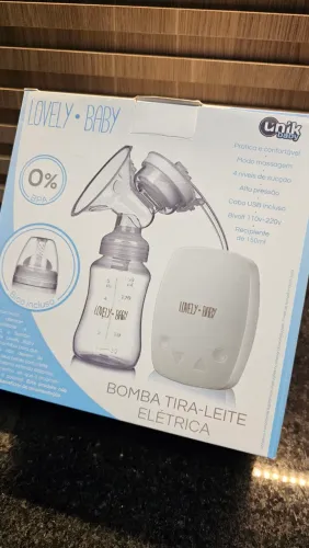 Bomba Tira-Leite Elétrica Lovely Baby