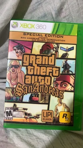 GTA San Andreas Special Edition Xbox 360 - Clássico Rockstar