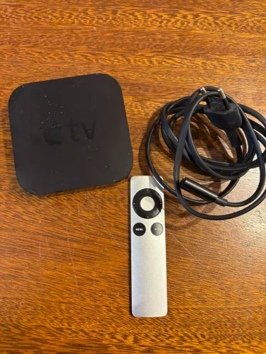 Apple TV 3a. Geração- Controle e cabo original! Modelo A1469