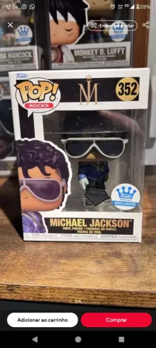 Michael Jackson 352 exclusivo funko pop Grammy - boneco - dvd