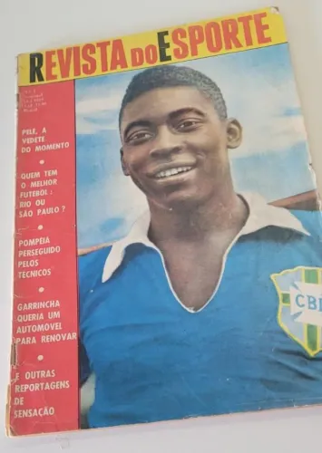Revista do esporte n° 1 - Pelé na capa 1959 *raridade*