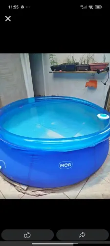 Vendo piscina inflável redonda de2490 litros