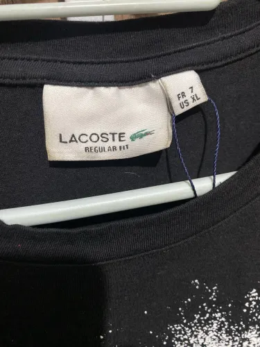 Lacoste Black Premium tecido especial TAM GG leia descrição 