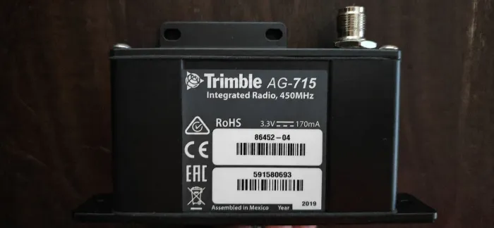 Rádio rtk trimble