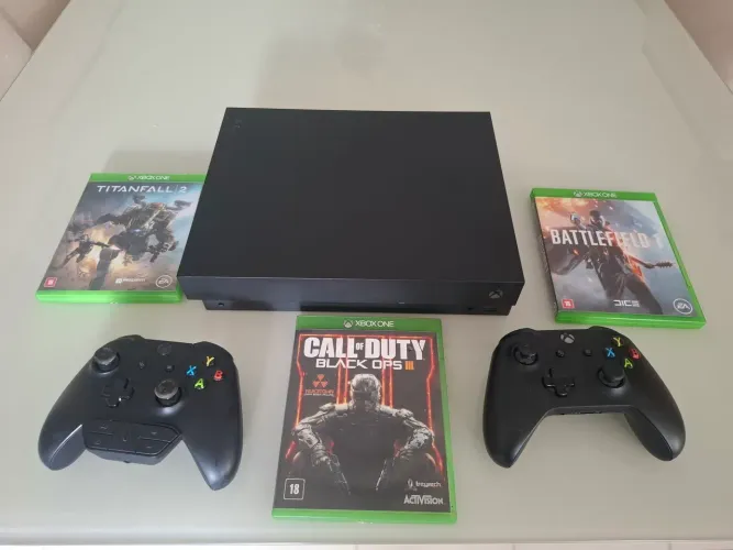 Xbox One X 120 Jogos