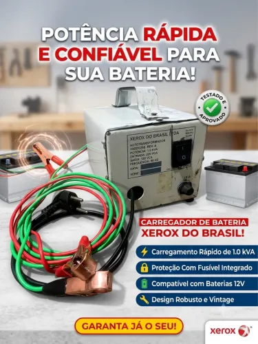 Carregador de baterias carga rápida 