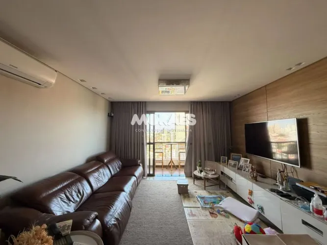 Apartamento mobiliado com 3 quartos para alugar, 140 m² por R$ 5.300/mês - Residencial Via
