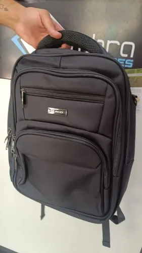 Mochila Para Notebook Reforçada - Trabalho - Escola - Bolsos -Loja COimbra Entrega