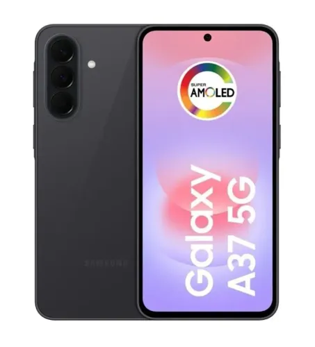 Celular Samsung Galaxy A37 5G 128Gb 6Gb Ram Câmera 50Mp Recursos Ai - Preto