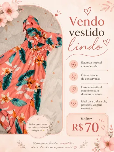 Vestido lindo eem ótimo estado!