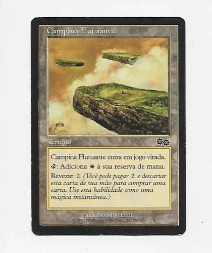 Carta Magic the Gathering Campina Flutuante