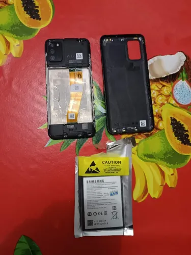 Samsung A02s + bateria nova - Retirada de peças