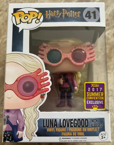 Funko Pop! Harry Potter: Luna Lovegood with glasses Summer Convention Exclusive - #41