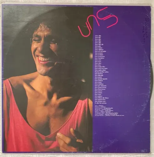 LP Vinil Original Caetano Veloso - Uns (1983)