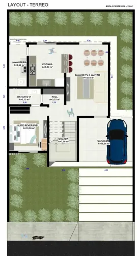 LINDA CASA EM CONDOMINIO DE ALTO PADRAO NO TURU, PX ANT. SEDE DO SAMPAIO CORREIA E NOVO MA