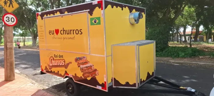 Trailer food churros