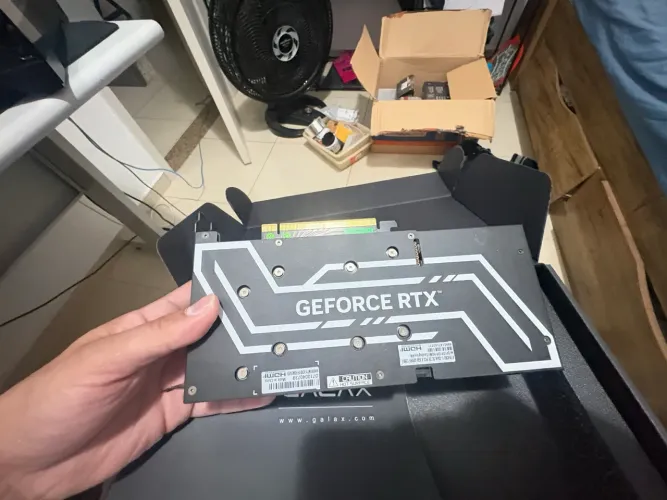 Placa de vídeo RTX galax 4060 8GB