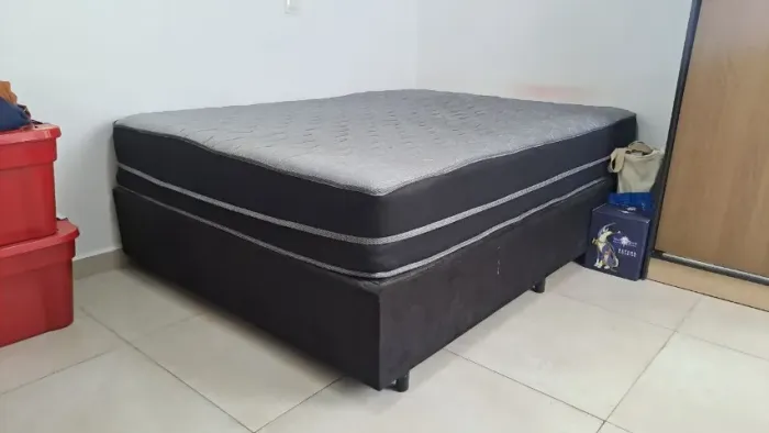 Cama Box Casal + Colchão 60x138x138