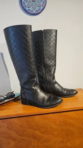 Bota Capodarte Couro Legítimo Preto 35 Br