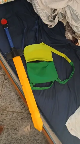 Kit Finn Hora de aventura (mochila e espada)