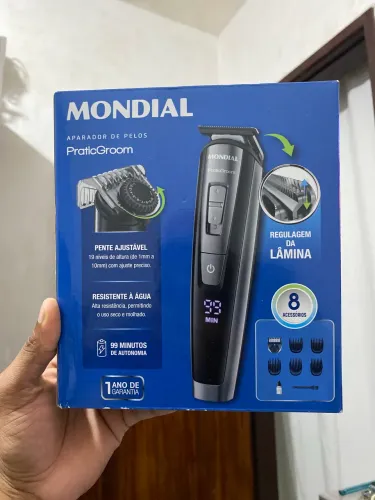 APARADOR MONDIAL PRATICGROOM | PRA BARBA E CORPO (LACRADO)