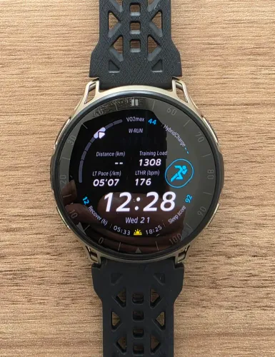 Amazfit Cheetah 2 Pro Titanium - GPS Dual Band, Safira - Excelente Estado