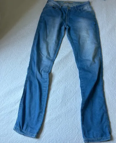 Calça Jeans Guess Skinny Azul Claro Original
