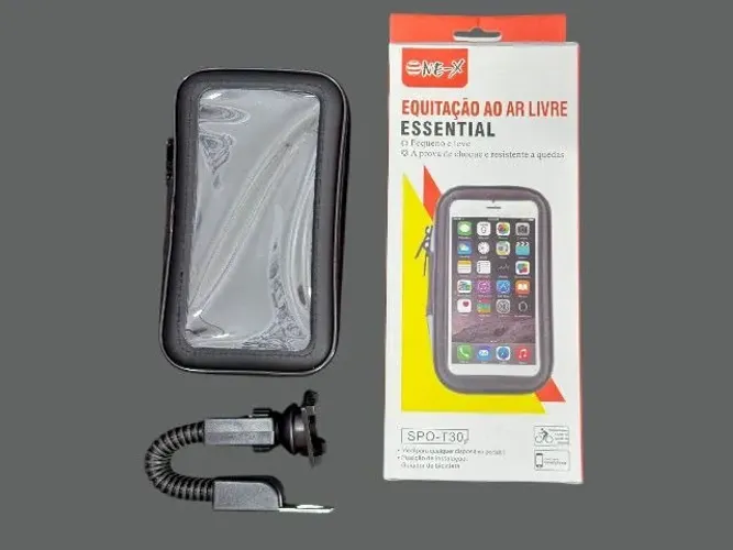 Suporte de Celular Moto e Bike T30 Case Impermeável - Novo