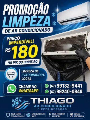 Limpeza de ar condicionado split 