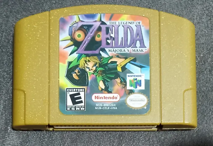 Zelda majoras mask Nintendo 64 moderno