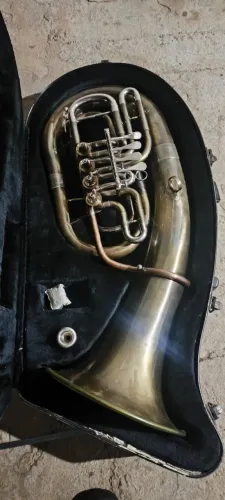 Bombardino Blaver Sib 4 Válvulas Rotativas - Excelente Estado + Estojo Original