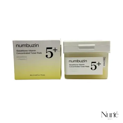 Numbuzin No.5 Glutathione Vitamin Toner Pad Lacrado