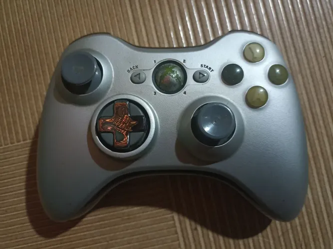Controle Xbox 360 Cinza Original